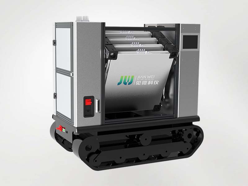 High spatial resolution telescope for muography