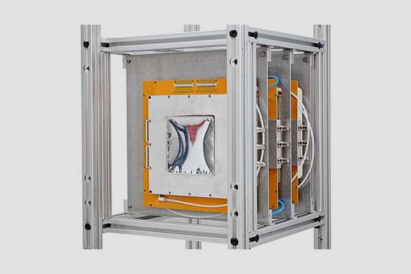 Low material budget telescope for beam monitoring